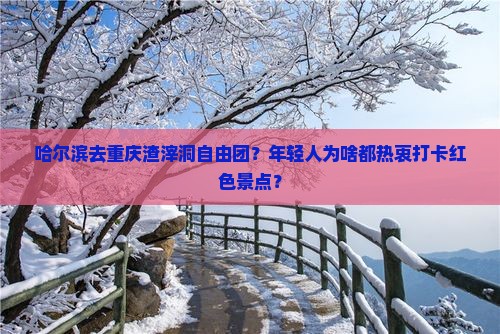 哈尔滨去重庆渣滓洞自由团？年轻人为啥都热衷打卡红色景点？