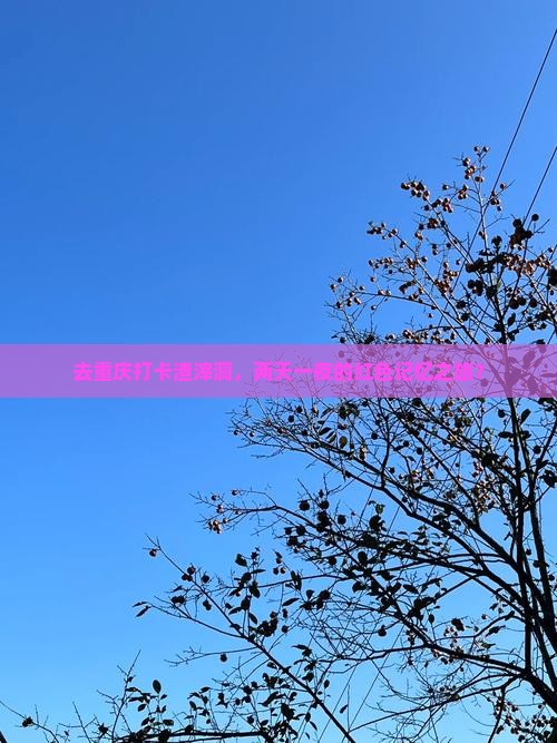 去重庆打卡渣滓洞，两天一夜的红色记忆之旅？