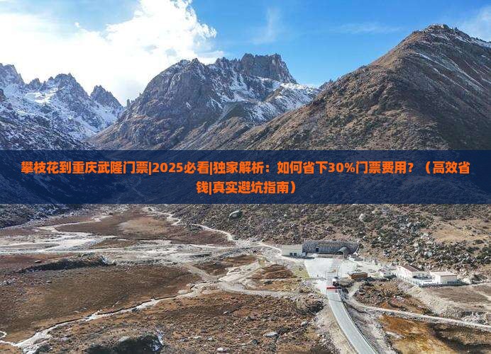 攀枝花到重庆武隆门票