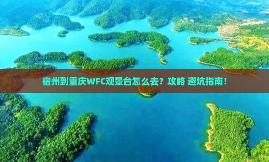 宿州到重庆wfc观景台景点
