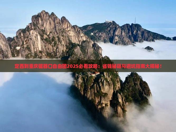 定西到重庆磁器口自由团