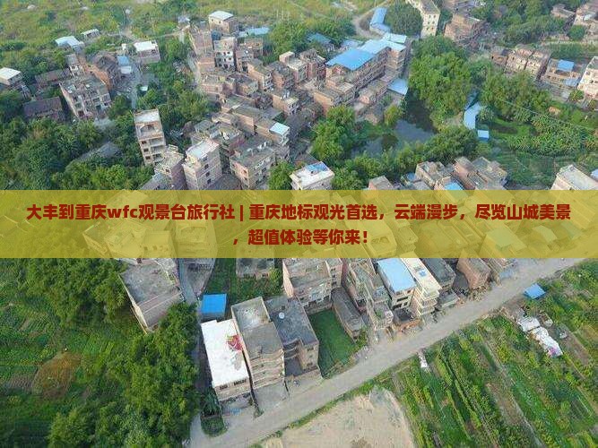 大丰到重庆wfc观景台旅行社