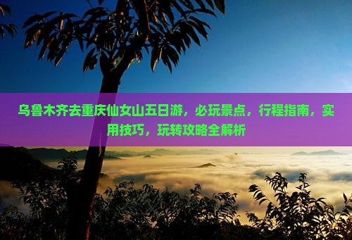 乌鲁木齐去重庆仙女山五日游