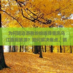 为何延边游客纷纷选择重庆乌江画廊旅游？如何解决痛点，抓住新机遇？