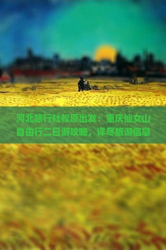 河北旅行社松原出发：重庆仙女山自由行二日游攻略，详尽旅游信息及路犀看看立交之美，武隆仙女深度游自由团