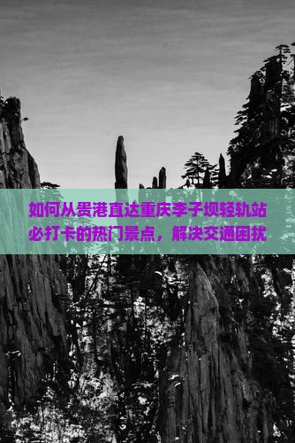 如何从贵港直达重庆李子坝轻轨站必打卡的热门景点，解决交通困扰？