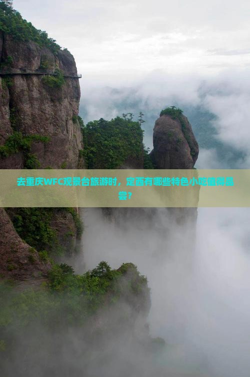 去重庆WFC观景台旅游时，定西有哪些特色小吃值得品尝？