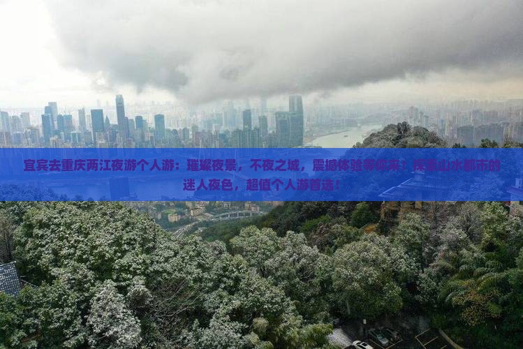 宜宾去重庆两江夜游个人游