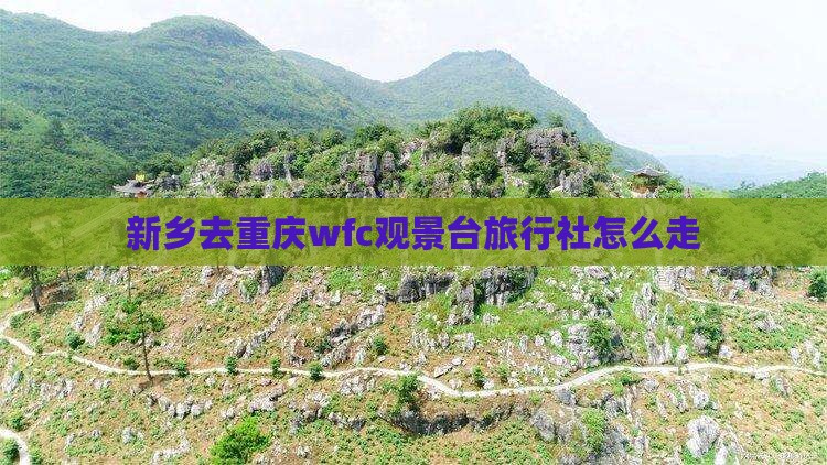 新乡去重庆wfc观景台旅行社怎么走