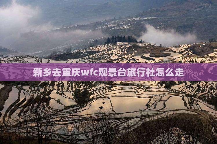 新乡去重庆wfc观景台旅行社怎么走