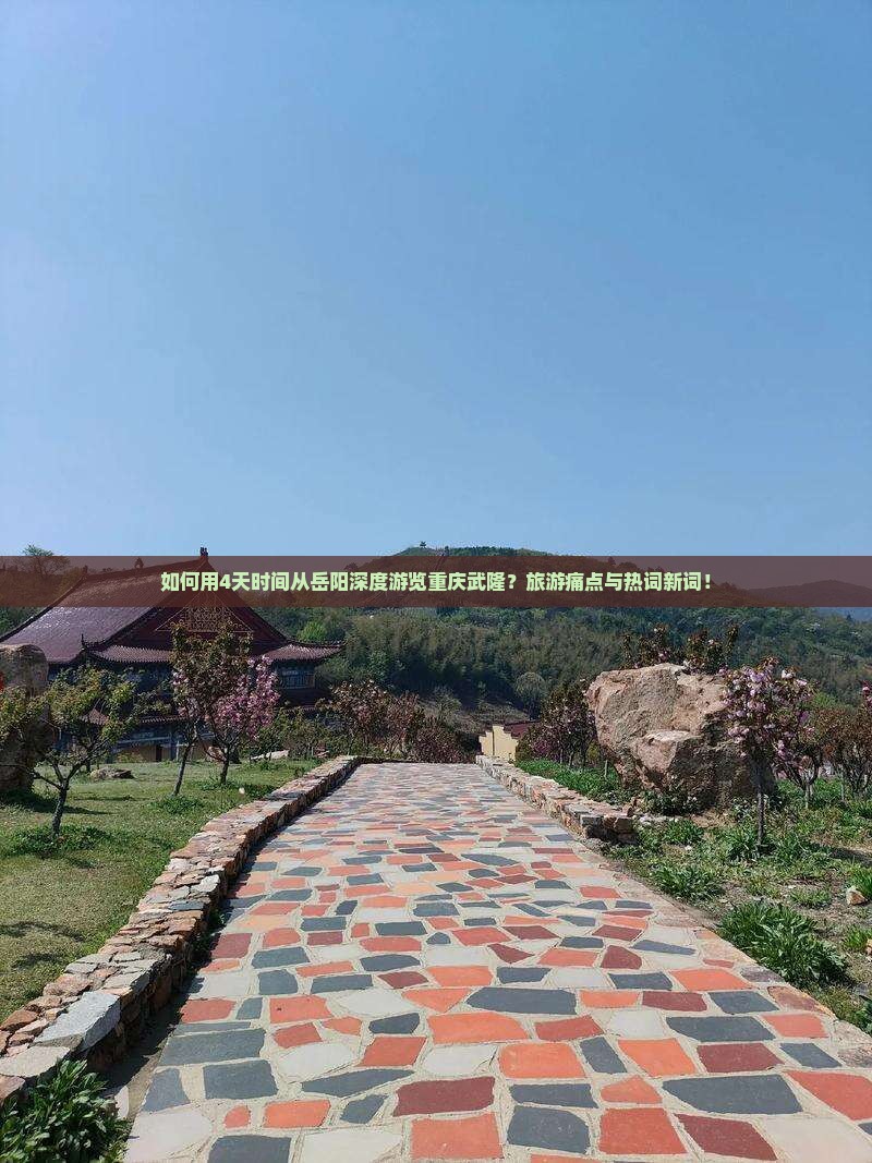如何用4天时间从岳阳深度游览重庆武隆？旅游痛点与热词新词！