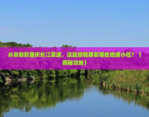 阜新到重庆长江索道旅游小吃