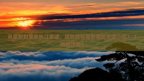 阜新到重庆长江索道旅游小吃