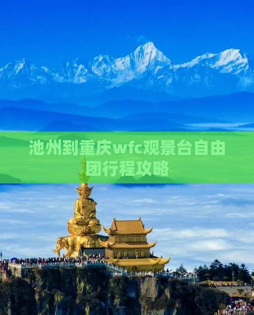 池州到重庆wfc观景台自由团