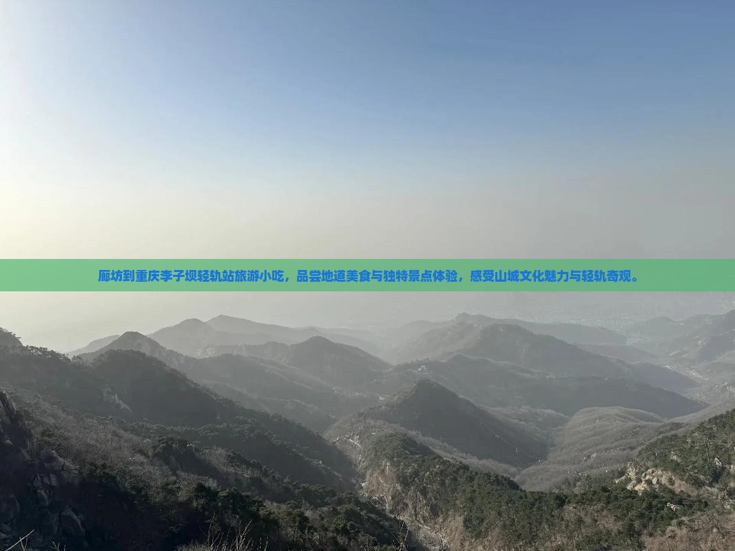 廊坊到重庆李子坝轻轨站旅游小吃