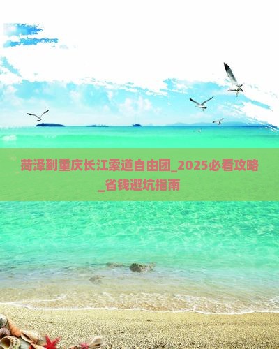 菏泽到重庆长江索道自由团