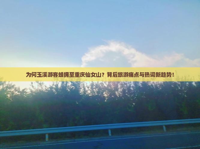 为何玉溪游客蜂拥至重庆仙女山？背后旅游痛点与热词新趋势！