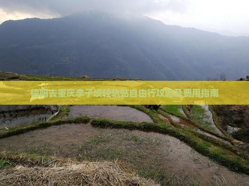 信阳去重庆李子坝轻轨站自由行攻略及费用指南