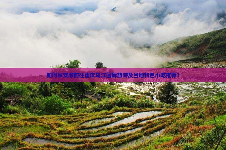 如何从安顺前往重庆乌江画廊旅游及当地特色小吃推荐？