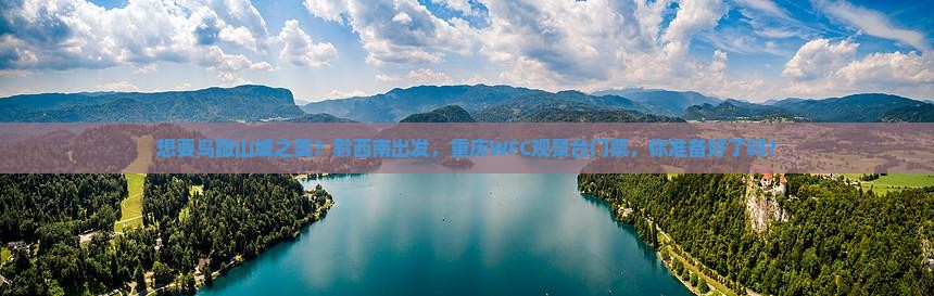 想要鸟瞰山城之美？黔西南出发，重庆WFC观景台门票，你准备好了吗？