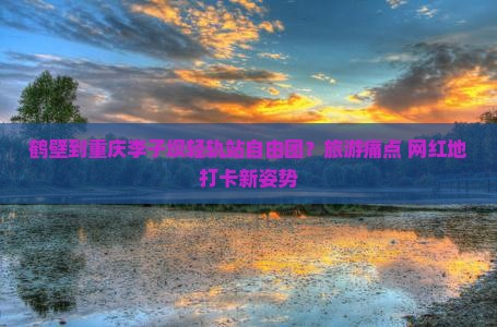 鹤壁到重庆李子坝轻轨站自由团？旅游痛点+网红地打卡新姿势