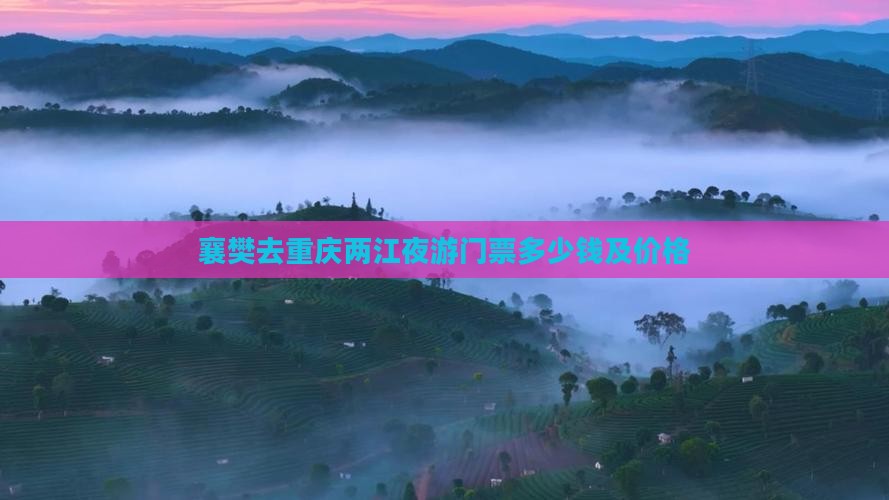 襄樊去重庆两江夜游门票
