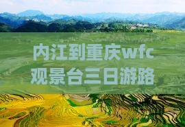 内江到重庆wfc观景台三日游