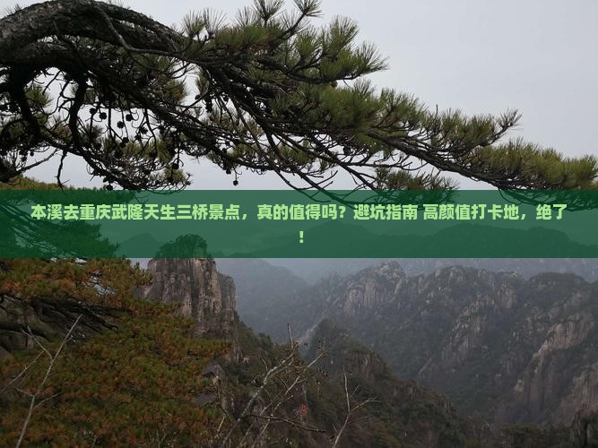 本溪去重庆武隆天生三桥景点