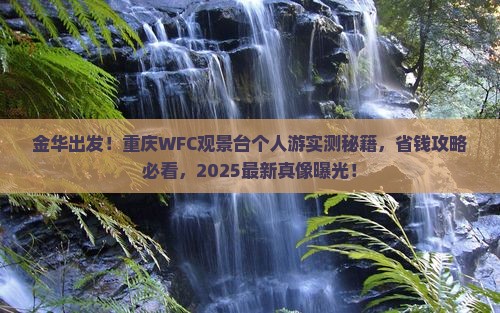 金华去重庆wfc观景台个人游