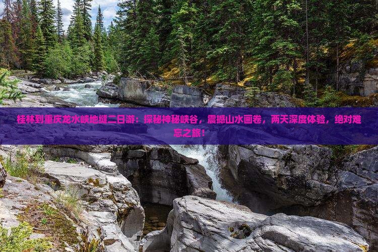 桂林到重庆龙水峡地缝二日游