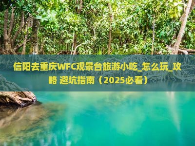 信阳去重庆wfc观景台旅游小吃