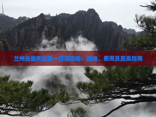 兰州去重庆武隆一日