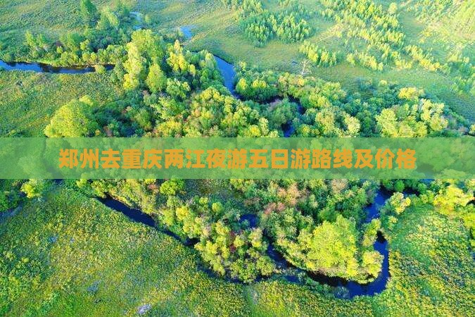 郑州去重庆两江夜游五日游