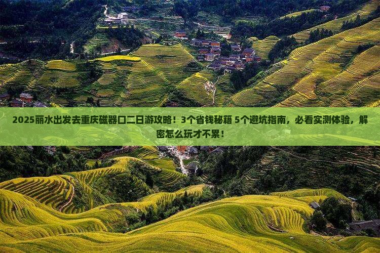 丽水去重庆磁器口二日游