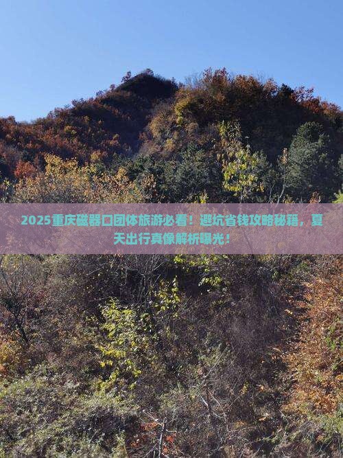 夏天到重庆磁器口团体旅游