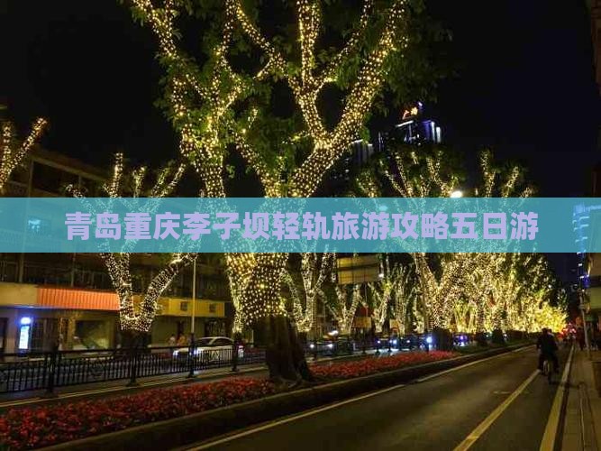 青岛到重庆李子坝轻轨站五日游