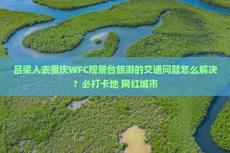 吕梁到重庆wfc观景台必去地