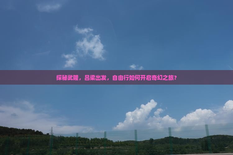 吕梁到重庆武隆自由团