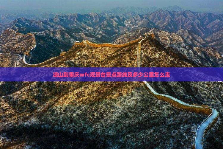 凉山到重庆wfc观景台景点