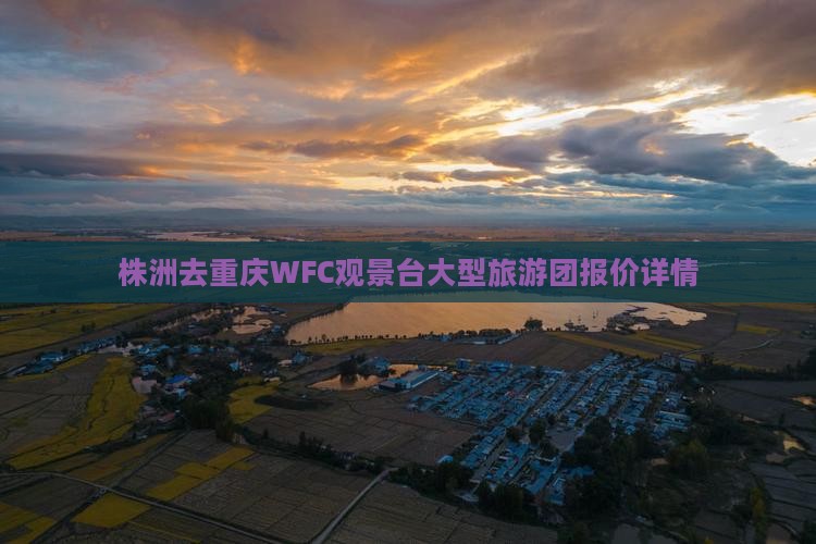 株洲去重庆wfc观景台大型旅游团
