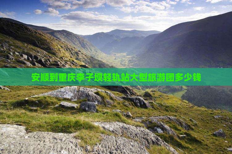 安顺到重庆李子坝轻轨站大型旅游团
