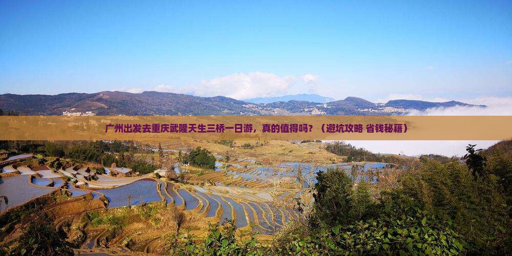 广州去重庆武隆天生三桥一日