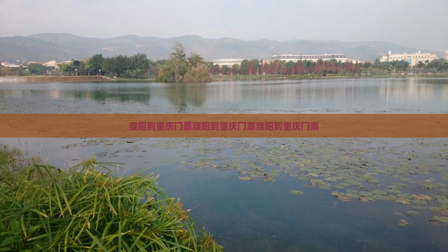 濮阳到重庆门票