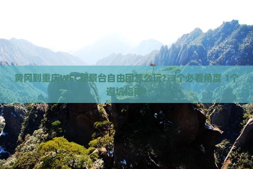黄冈到重庆wfc观景台自由团