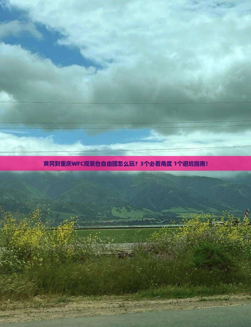 黄冈到重庆wfc观景台自由团