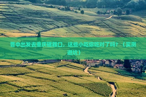 晋中去重庆磁器口旅游小吃