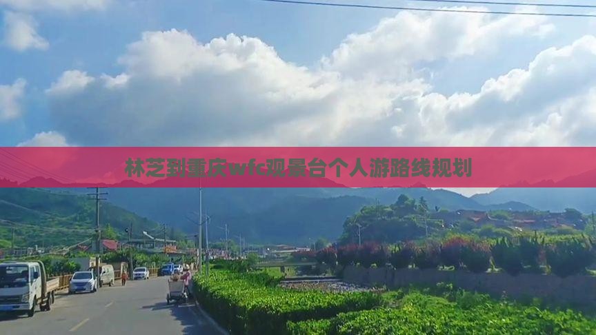 林芝到重庆wfc观景台个人游