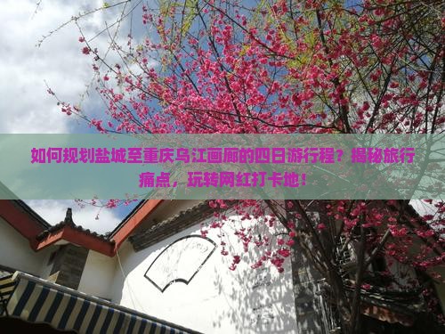 盐城去重庆乌江画廊四日游