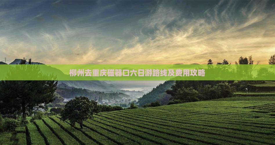 柳州去重庆磁器口六日游
