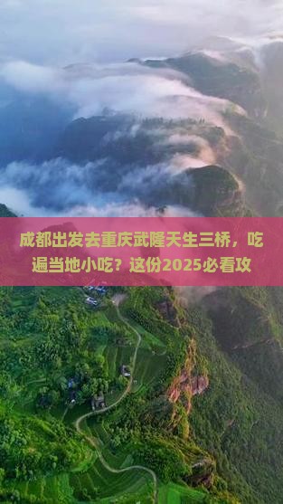 成都去重庆武隆天生三桥旅游小吃